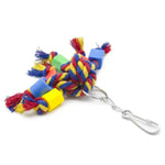 Small Pet Bird Toy Mini Flying Trapeze Toy - GreenFur