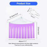 Small Pet Corner Hideout Tent with Hammock Top and Tassel Curtain - GreenFur
