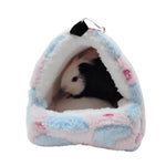 Small Pet Winter Fleece Nest Warm Cozy Beds for Hamsters - GreenFur