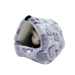Small Pet Winter Fleece Nest Warm Cozy Beds for Hamsters - GreenFur