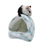 Small Pet Winter Fleece Nest Warm Cozy Beds for Hamsters - GreenFur