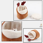 Small Pets Animals House Bedding Cute Hamster Mini Bed - GreenFur