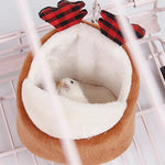 Small Pets Animals House Bedding Cute Hamster Mini Bed - GreenFur