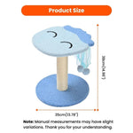 Small Size Jellyfish Shaped Cat Scratching Post - GreenFur