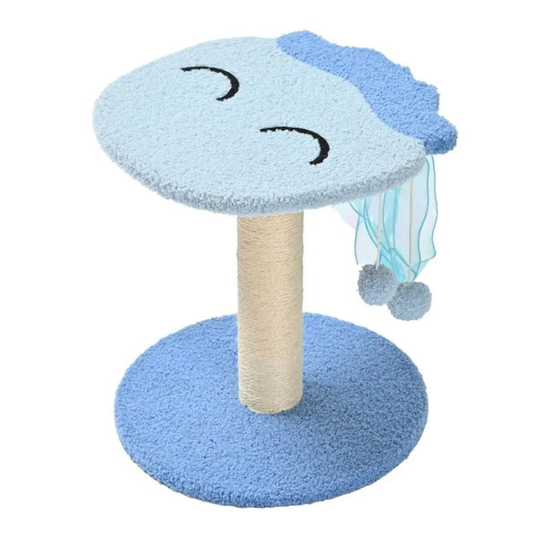 Small Size Jellyfish Shaped Cat Scratching Post - GreenFur