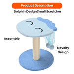 Small Size Jellyfish Shaped Cat Scratching Post - GreenFur