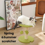 Small Size Novelty Frog Shaped Cat Scratching Post - GreenFur