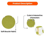 Small Size Novelty Frog Shaped Cat Scratching Post - GreenFur