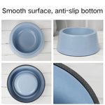 Smooth Bamboo Fiber Pet Bowl with Non - slip Base - GreenFur