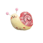 Snail Plush Dog Toy Chew Resistant Interactive Play Soft Toy - GreenFur