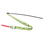 Snake Shape Interactive Pulley Fishing Rod Cat Toy Teaser - GreenFur