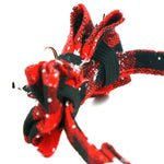 Snowflake Pattern Bow tie Pet Collar with Bell - GreenFur
