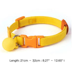 Soft and Elastic Adjustable Dogs Cat Collar Decorative Pet Necklace - GreenFur