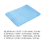 Soft Breathable Mesh Ice Silk Mat Cat Dog Cooling Pad - GreenFur