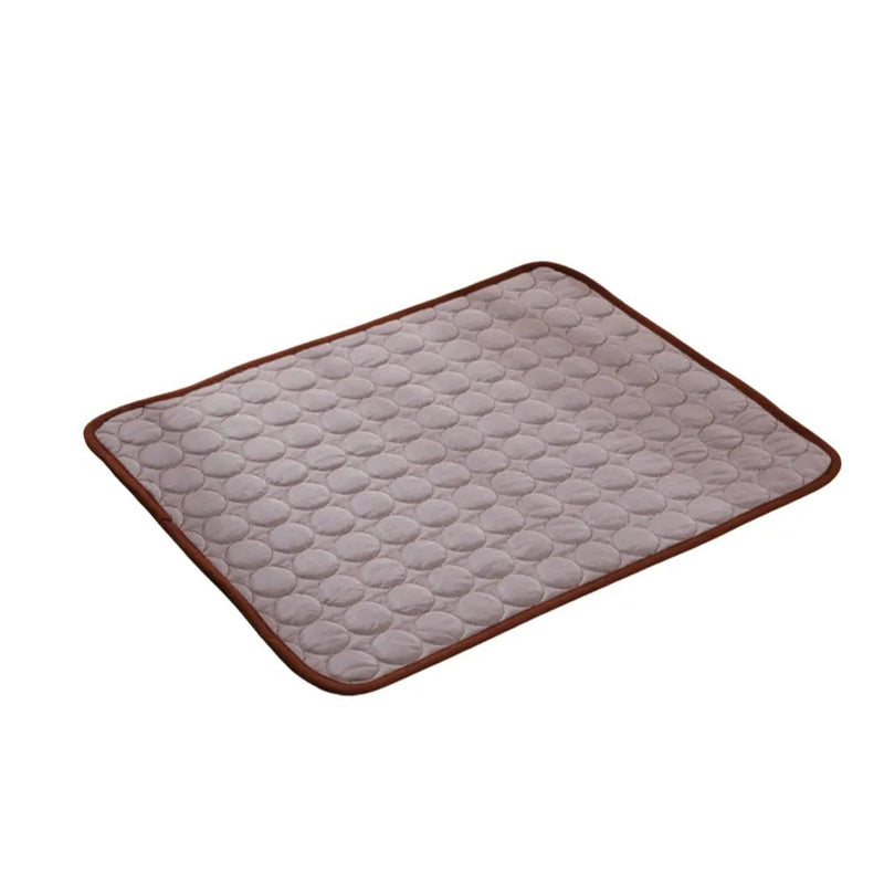 Soft Breathable Mesh Ice Silk Mat Pet Cooling Pad - GreenFur