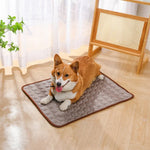 Soft Breathable Mesh Ice Silk Mat Pet Cooling Pad - GreenFur