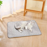 Soft Breathable Mesh Ice Silk Pad Cat Dog Cooling Mat - GreenFur
