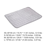 Soft Breathable Mesh Ice Silk Pad Cat Dog Cooling Mat - GreenFur