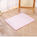 Soft Breathable Mesh Ice Silk Pad Pet Cooling Mat - GreenFur