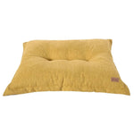 Soft Cozy Linen - Feel Fabric Pet Dog Pillow Bed - GreenFur