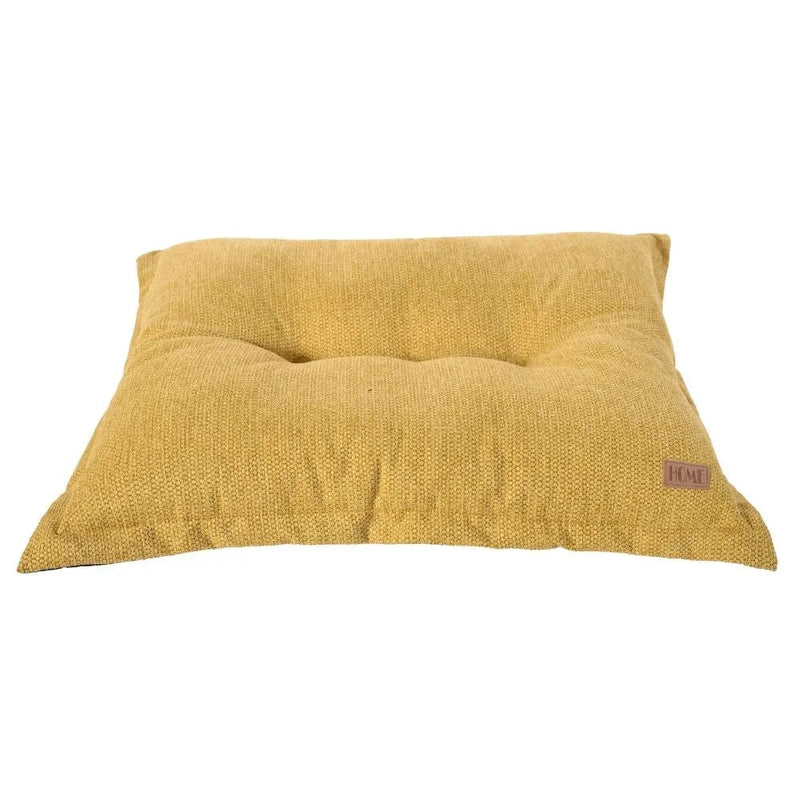 Soft Cozy Linen - Feel Fabric Pet Dog Pillow Bed - GreenFur