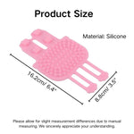 Soft Flexible Silicone Pet Grooming Massage Brush - GreenFur