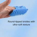 Soft Flexible Silicone Pet Grooming Massage Brush - GreenFur