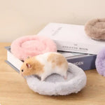 Soft Hamster Bed Warm Cushion for Small Animal Comfortable Sleep Mat Pad - GreenFur
