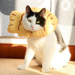 Soft Taiyaki Elizabeth Collar Adjustable Cat Recovery Collar - GreenFur