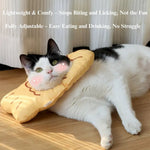Soft Taiyaki Elizabeth Collar Adjustable Cat Recovery Collar - GreenFur