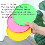 Soft TPR Lightweight Dog Flying Disc Toy, 6.8" - GreenFur