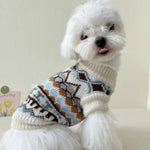 Soft Warm Dog Puppy Clothes Knitted Dog Sweater - GreenFur