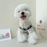 Soft Warm Dog Puppy Clothes Knitted Dog Sweater - GreenFur