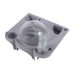 Space Capsule Style Hamster Cage Accessory Set with Water Bottle - GreenFur