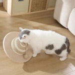 Space - Themed Handmade Natural Sisal Jute Cat Scratching Toy - GreenFur