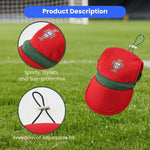 Sporty and Stylish Polyester Sun Protection FPF Pet Sun Cap - GreenFur