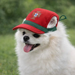 Sporty and Stylish Polyester Sun Protection FPF Pet Sun Cap - GreenFur