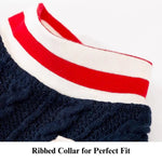 Spring and Fall Cable Knit Sweater for Small Dogs - GreenFur