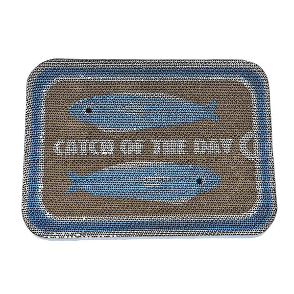 Spring - Summer Collection Fish Can Style Cat Scratcher - GreenFur