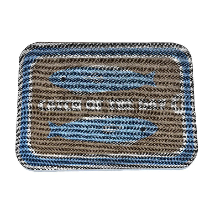 Spring - Summer Collection Fish Can Style Cat Scratcher - GreenFur
