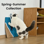 Spring - Summer Collection Marine Style Jute Cat Scratching Mat - GreenFur