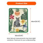 Spring - Summer Collection Tropical Style Sisal Cat Scratching Mat - GreenFur