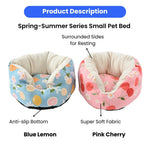 Spring - Summer Series Small Animals Bed with Non - Slip Bottom - GreenFur