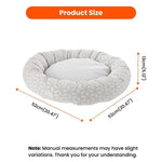 Spring & Summer Style Calming Donut Pet Bed - GreenFur