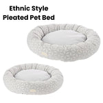 Spring & Summer Style Calming Donut Pet Bed - GreenFur
