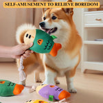 Squeaky Dog Toy Grinding and Cleaning Self - Amusement Cotton Rope Pet Toy - GreenFur
