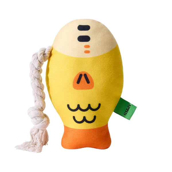 Squeaky Dog Toy Grinding and Cleaning Self - Amusement Cotton Rope Pet Toy - GreenFur
