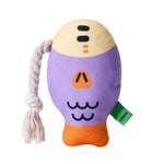 Squeaky Dog Toy Grinding and Cleaning Self - Amusement Cotton Rope Pet Toy - GreenFur