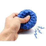 Squeaky Rubber Ball Treat Dispenser Interactive Dog Toys - GreenFur