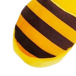 Squeaky Striped Slipper Plush Chew Toy for Dogs - GreenFur